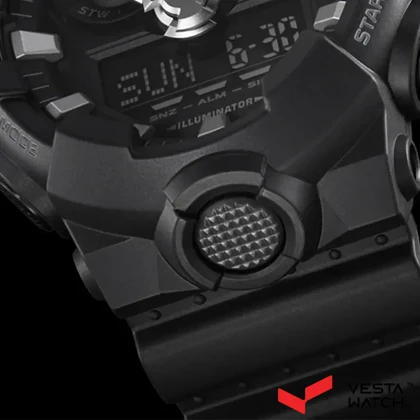 ساعت مچی مردانه کاسیو جی‌شاک CASIO G-SHOCK مدل GA-700-1B