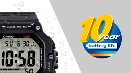 ساعت مچی دیجیتال کاسیو مدل AE-1600HX-1BVDF
