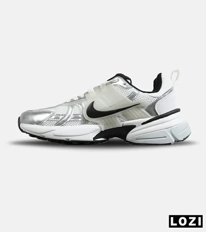 کفش کتانی مردانه و زنانه سفید مشکی Nike cushlon مدل 7788