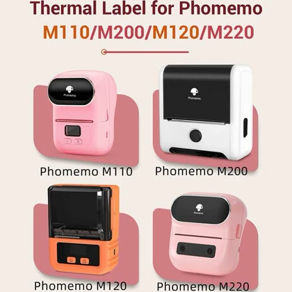 رول پرینتر لیبل زن حرارتی Phomemo (4030 میلی‌متر) SQUARE LABLE XY4030-230