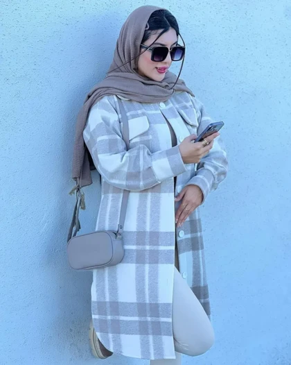 مانتو پشمی بلند