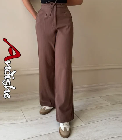 شلوار بگ زنانه مدل آوینا