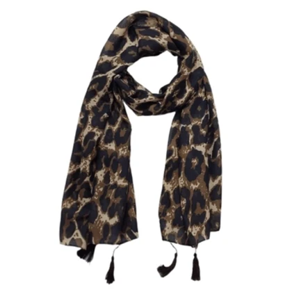 شال زنانه مدل پلنگی کد457009