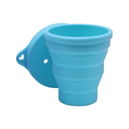 استریلایزر منفذ دار لیوا فارما ( ضدعفونی کننده ی کاپ قاعدگی ) رنگ آبی