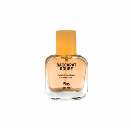 عطر جیبی پینک ویژوآل مدل Baccarat Rouge حجم 30 میلی لیتر
