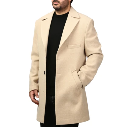 پالتو فوتر بلند مردانه مدل 61664