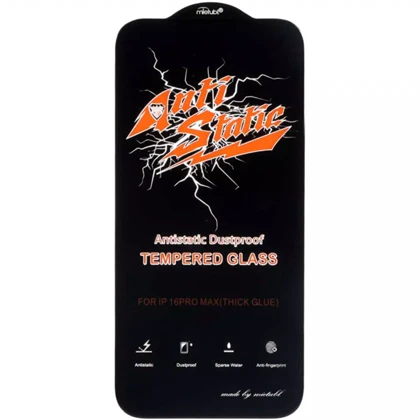 گلس شفاف آیفون 16 پرو آنتی استاتیک Antistatic Dustproof