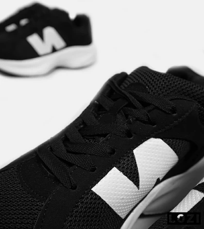 کفش کتانی مردانه مشکی سفید NEW BALANCE 547