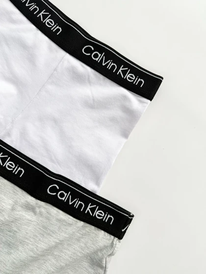 شورت پادار مردانه نخ پنبه کش مشکی کلوین کلاین Calvin Klein مرلین Marilyn