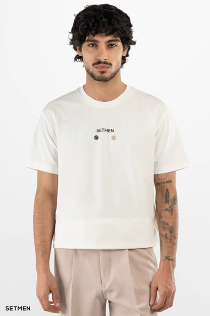 تیشرت مردانه ست من طرح توپ تنیس/ پدل