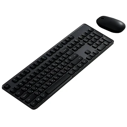 ست کیبورد و ماوس بی‌سیم شیائومی مدل Xiaomi Wireless Keyboard and Mouse Combo 3 WXJS03YM گلوبال