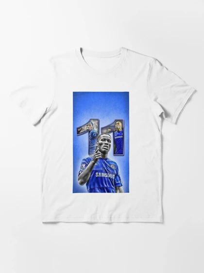 تیشرت ورزشی چلسی | تیشرت Chelsea F.C طرح Wallpaper Didier Drogba Art کد 147297