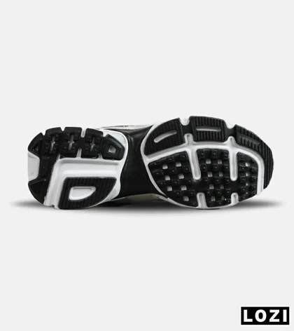 کفش کتانی مردانه و زنانه سفید مشکی Nike cushlon مدل 7788