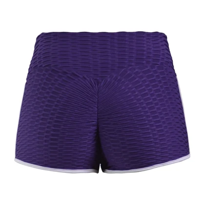 شلوارک سیملس ورزشی زنانه مدل HB229 بنفش