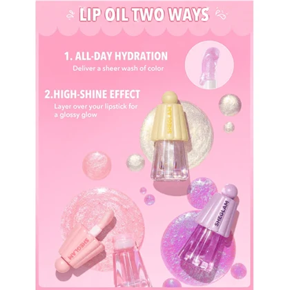 روغن لب آبرسان ژلی شاین رنگ pinkies up شیگلم 5 گرم