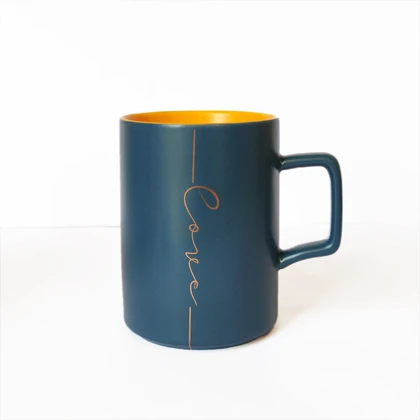 لیوان سرامیکی رنگی