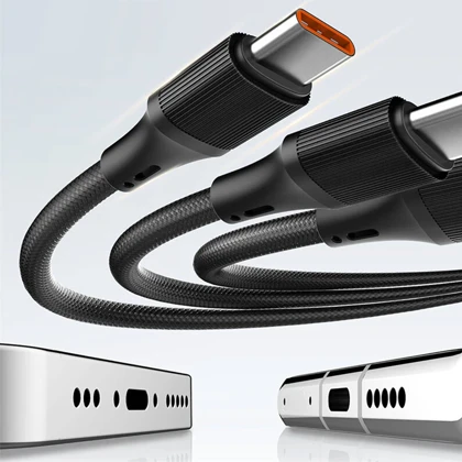 کابل چندسر 100 وات الدنیو Ldnio مدل LC97uc طول 120 سانتی‌متر