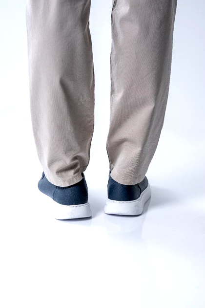 کفش کادیلاک چرم طبیعی بندی مردانه