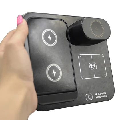 شارژر وایرلس چند کاره گرین لاین مدل GL-WS2