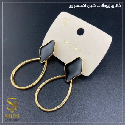 گوشواره میناکاری شده کد gzm371