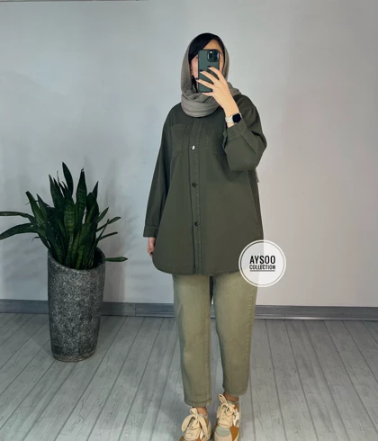 مانتو کتان کارن (ایراد دار)