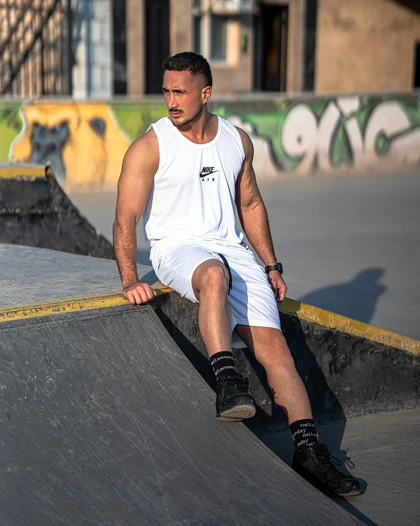 ست بسکتبالی نایک سفید