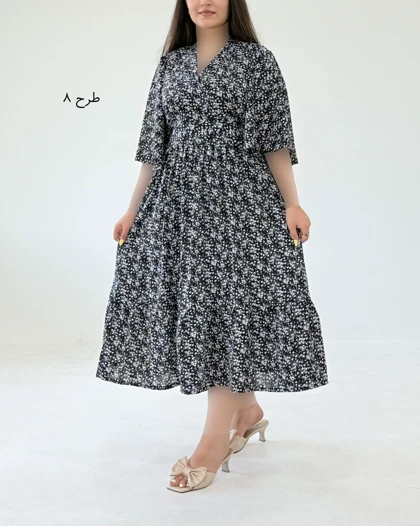 پیراهن فلورا کد 1837