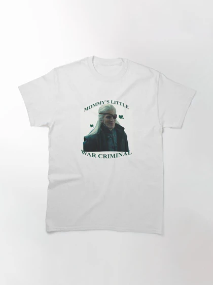 تیشرت house of the dragon طرح Aemond One Eye Classic T-Shirt کد 195646