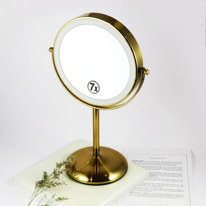 آینه و رینگ لایت آرایشی کد 0740