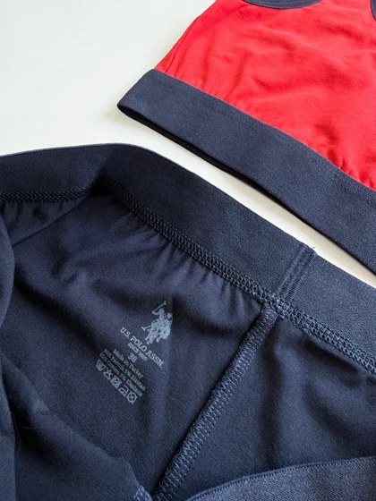 ست نیم‌تنه بدون کاپ و شورت نیم پا پولو U.S Polo Assn