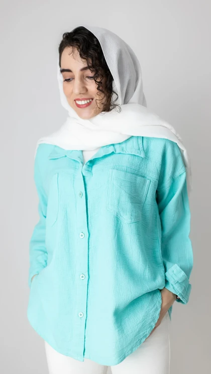 شومیز کنفی رنگی