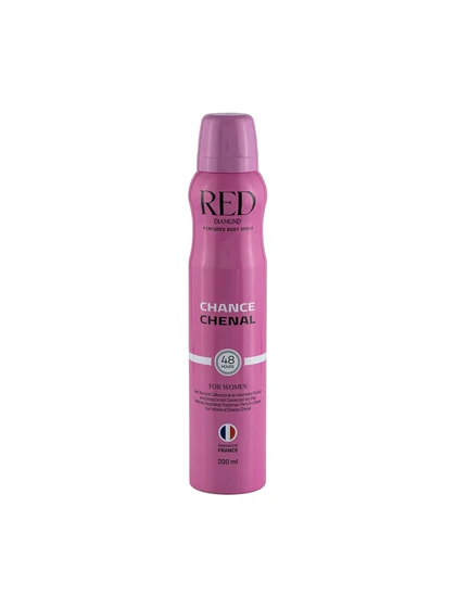 اسپری خوشبو کننده بدن زنانه شنل چنس chanel chance رد دایموند Red diamond