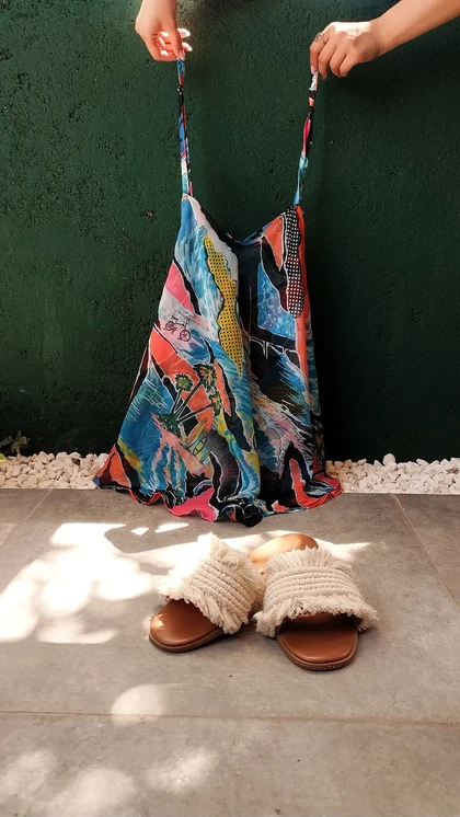 رومایویی (تاپ ساحلی با بند قابل تنظیم)