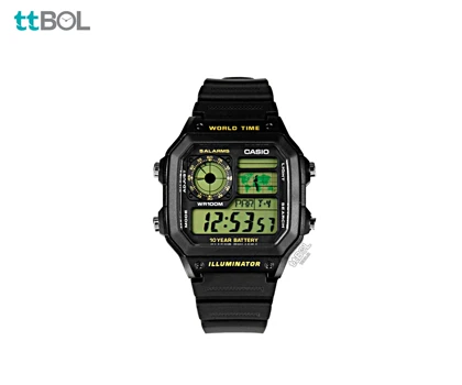 ساعت مچی مردانه کاسیو CASIO AE-1200WH-1BVDF