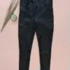شلوار چرم گندار 3دکمه کرک دار