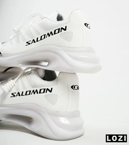 کفش کتانی زنانه سفید مشکی سالومون Salomon LAB