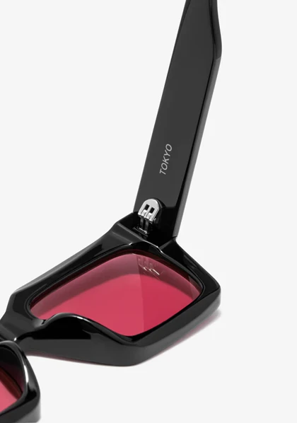 عینک آفتابی دی فرانکلین مدل D.franklin Tokyo Black / Pink