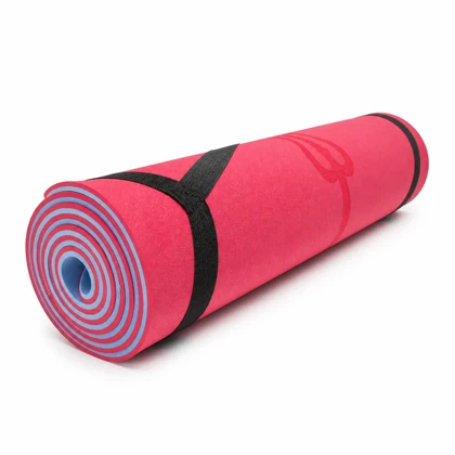 مت یوگا 8 میل TPE خط‌دار در 8 رنگ شناسه 10100715