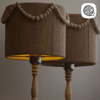 ست آباژور 1 عددی مدل آویز چوبی