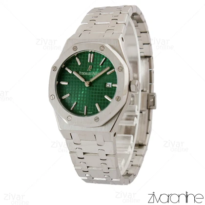 ساعت اودمار پیگه (AP) زنانه سیلور صفحه سبز 105261