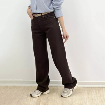 شلوار جین نیم بگ 1007521