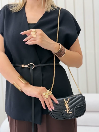 کیف زنانه چرمی مینی بگ ایرنه