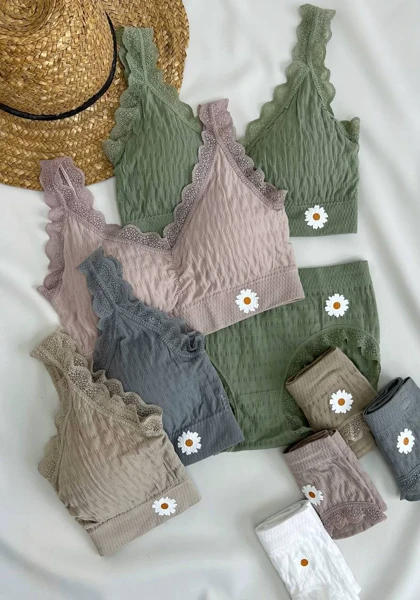 ست شورت و نیم‌تنه بابونه 3 کد 2926