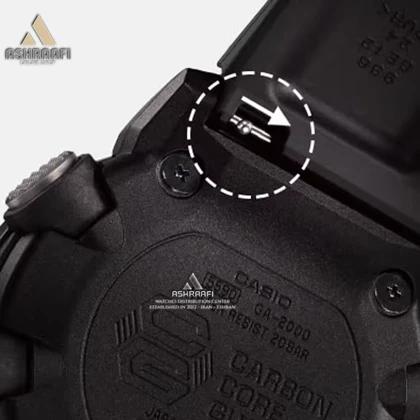 ساعت مردانه جی شاک اورجینال Casio G-Shock GA-2000-1A9