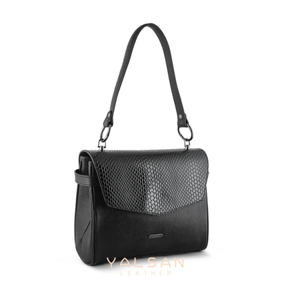 کیف دوشی و دستی زنانه چرم یلسان مدل ماژولار ستا کد 214-MC