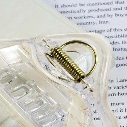 کلیپس مو زنانه مدل اکریلیک کد 1400