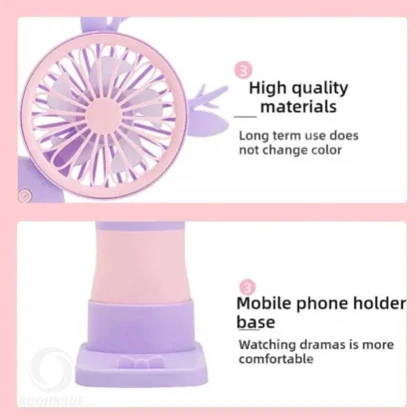 پنکه شارژی رومیزی MINIFAN کد S279