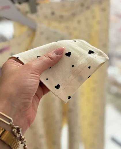 بلوز و شلوار سایز بزرگ نخ پنبه سکسن کد 40806