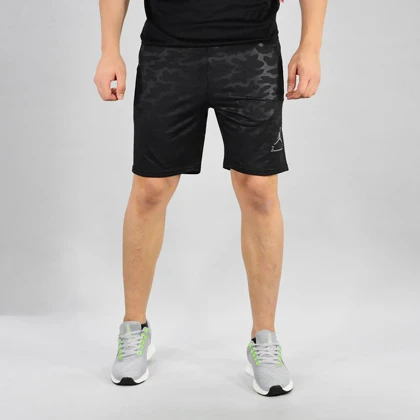 شلوارک ورزشی مردانه جردن مدل MUB-5411 چریکی مشکی