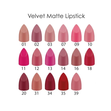 رژ لب مات جامد گلدن رز, مدل Velvet Matte شماره 35 – 4.2 گرم